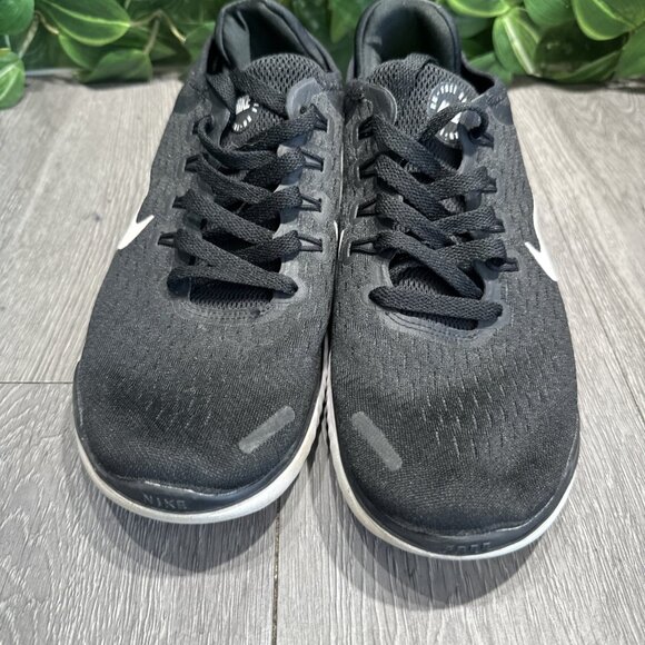 Nike Free RN 2018 Black White Running 942837 001 Womens Size 9 - Picture 3 of 9